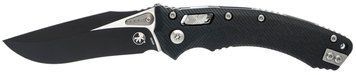 Ніж Microtech Amphibian Black Blade Fluted G-10 Black 137RL-1FLGTBK 14090751 фото