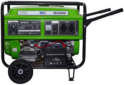 Генератор однофазный бензиновый IMC 6.5 KVA/5.2 кВт 7100002 фото
