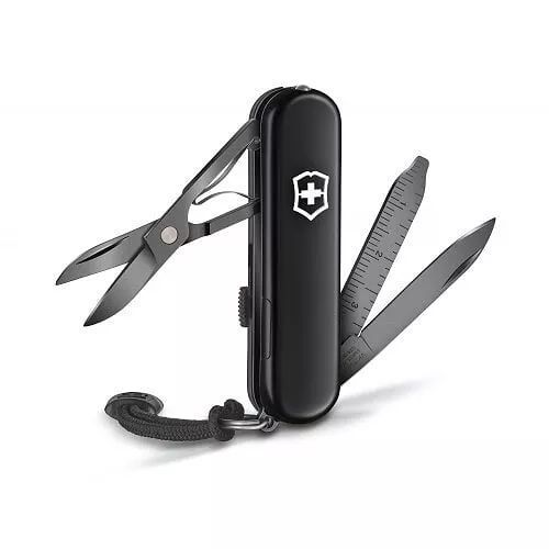 Швейцарский нож Victorinox Signature Lite Onyx Black 58 мм, 7 функций, черный (0.6226.31P) V77553497 фото