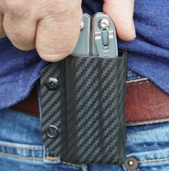 Чехол Clip & Carry для Leatherman Wingman, Sidekick, Rebar, Rev LWING-CF-BLK 4008072 фото