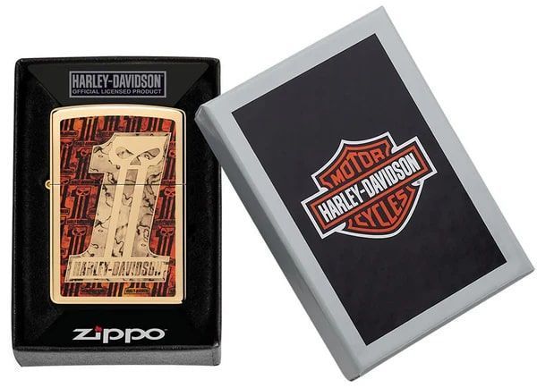 Запальничка Zippo 254B Harley Davidson 48361 V77553913 фото