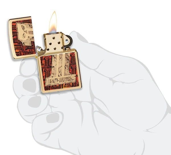 Запальничка Zippo 254B Harley Davidson 48361 V77553913 фото