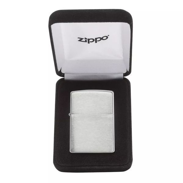 Срібна Запальничка Zippo 27 Armor Brushed Finish Sterling Silver 27 V77552699 фото