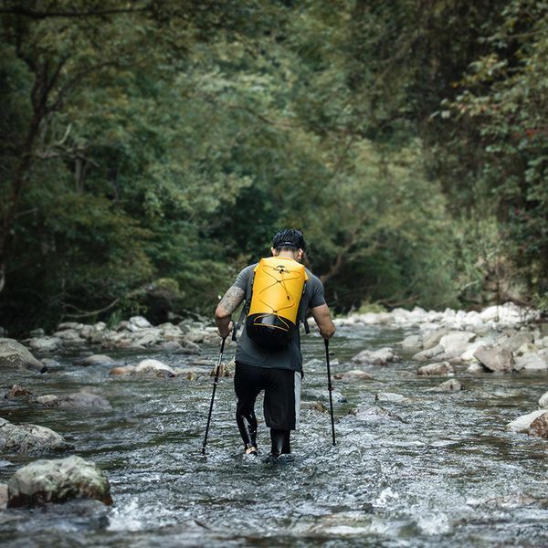 Рюкзак водонепроникний Naturehike NH21FSB04, 20л, жовтий 98751 фото