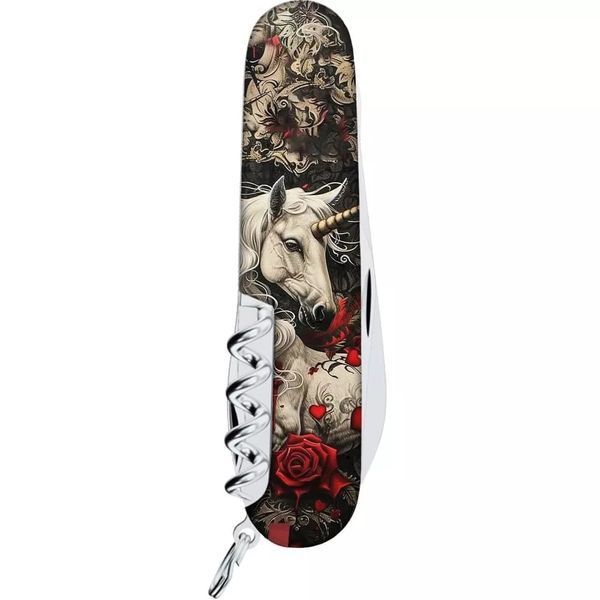 Швейцарский нож Victorinox Climber Zodiac Волшебный Единорог Разноцветный глянцевый 1.3703.7_Z5240pk V77554176 фото