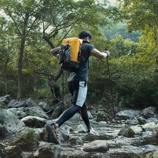Рюкзак водонепроникний Naturehike NH21FSB04, 20л, жовтий 98751 фото
