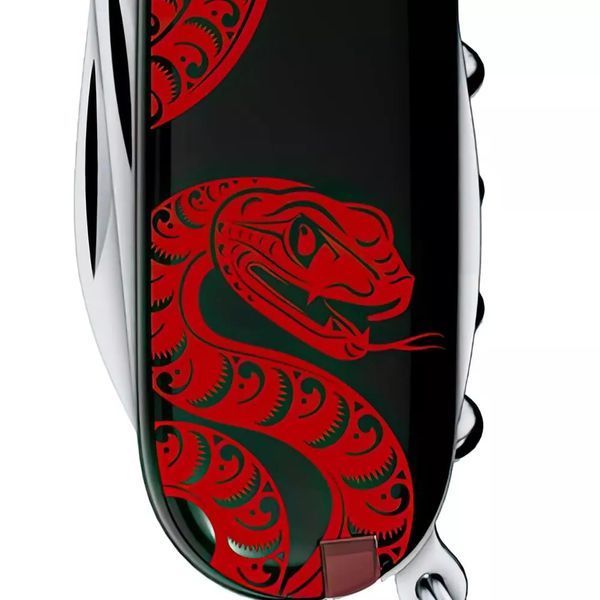 Швейцарский нож Victorinox Spartan Zodiac черные накладки Красная змея 1.3603.3_Z4361u V77554157 фото