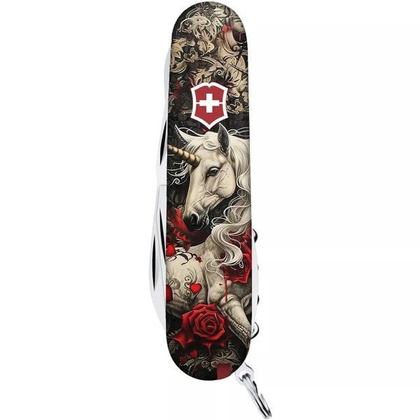 Швейцарский нож Victorinox Climber Zodiac Волшебный Единорог Разноцветный глянцевый 1.3703.7_Z5240pk V77554176 фото