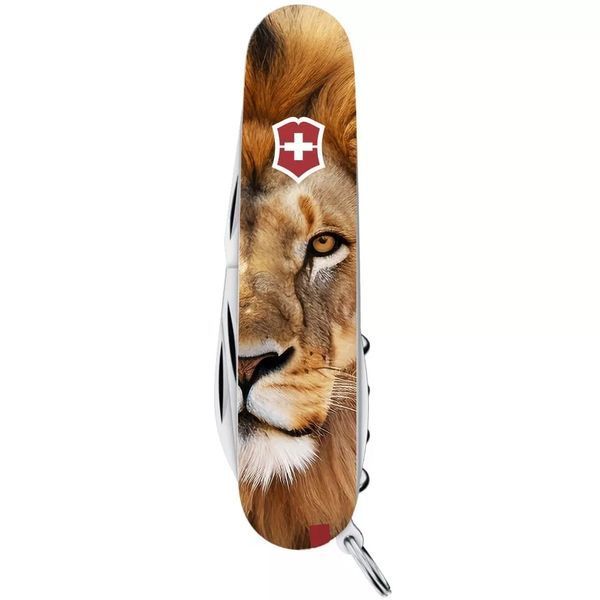 Швейцарський ніж Victorinox Spartan Animal 91 мм 13 функцій Лев (1.3603.7_F1010pw) V77552806 фото