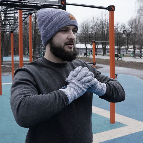 Шапка водонепроницаемая Dexshell Watch Beanie Wool серая 73528 фото