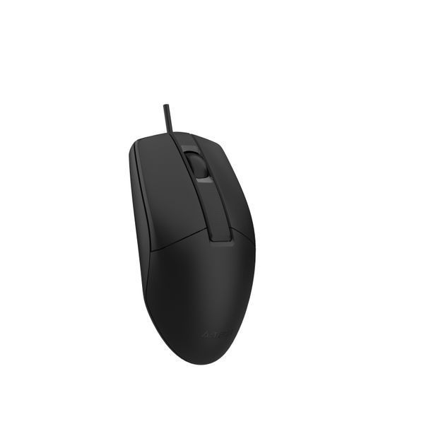 Мышь A4Tech OP-330S USB, черная, бесшумная OP-330S USB (Black) 1605116 фото