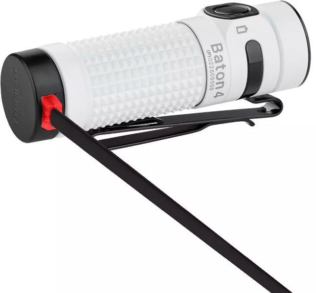 Ліхтар Olight Baton 4 Premium Edition White 0.0000.0661 23704499 фото