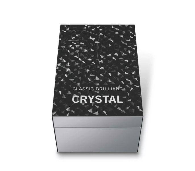 Швейцарський ніж Victorinox Classic SD Brilliant Crystal 58 мм 5 функцій рукоять інкрустована кристалами (0.6221.35) V77552872 фото