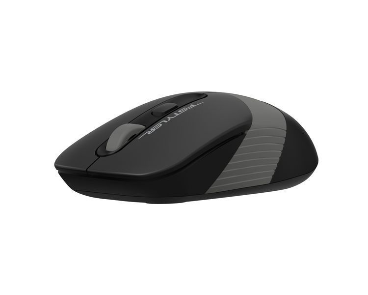 Миша бездротова A4Tech Fstyler FG10S (Grey), безшумна, USB, колір чорний+сірий FG10S (Grey) 1604566 фото