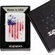 Запальничка Zippo US Flag Design Біла 49783 V77550568 фото 4