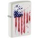 Запальничка Zippo US Flag Design Біла 49783 V77550568 фото 1