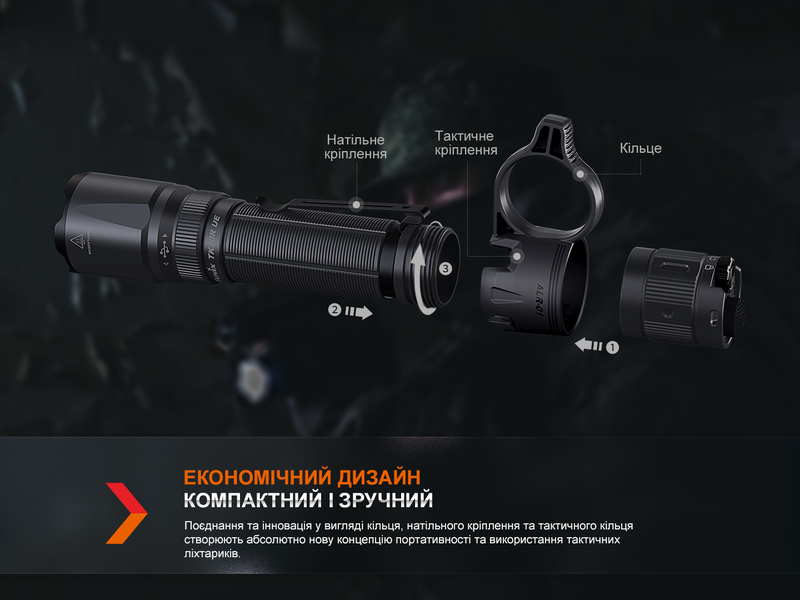 Кольцо тактическое для фонаря Fenix ​​ALR-01 94951 фото
