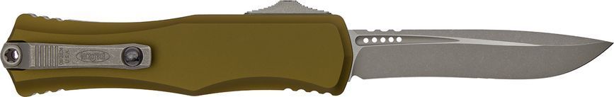 Ніж Microtech Hera II Apocalyptic Gen 2 Recurved Drop Point Aluminium OD Green 1705-10APOD 14090622 фото