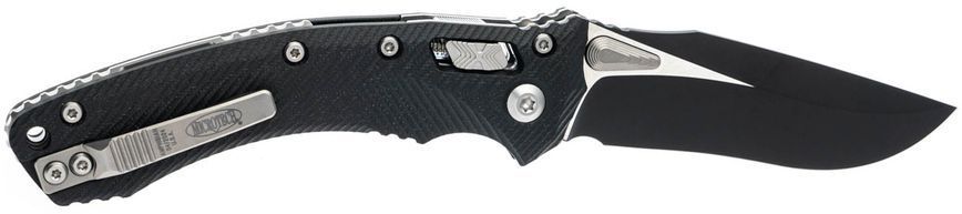 Нож Microtech Amphibian Black Blade Fluted G-10 Black 137RL-1FLGTBK 14090751 фото