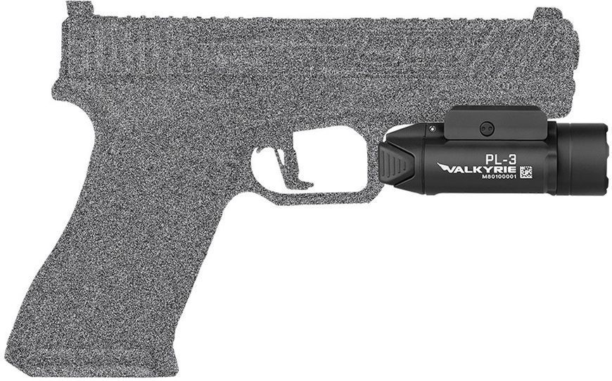 Ліхтар Olight PL-3 Valkyrie Black Weawer/Picatinny (1300 Lm) PL-3 Valkyrie BK 23703884 фото