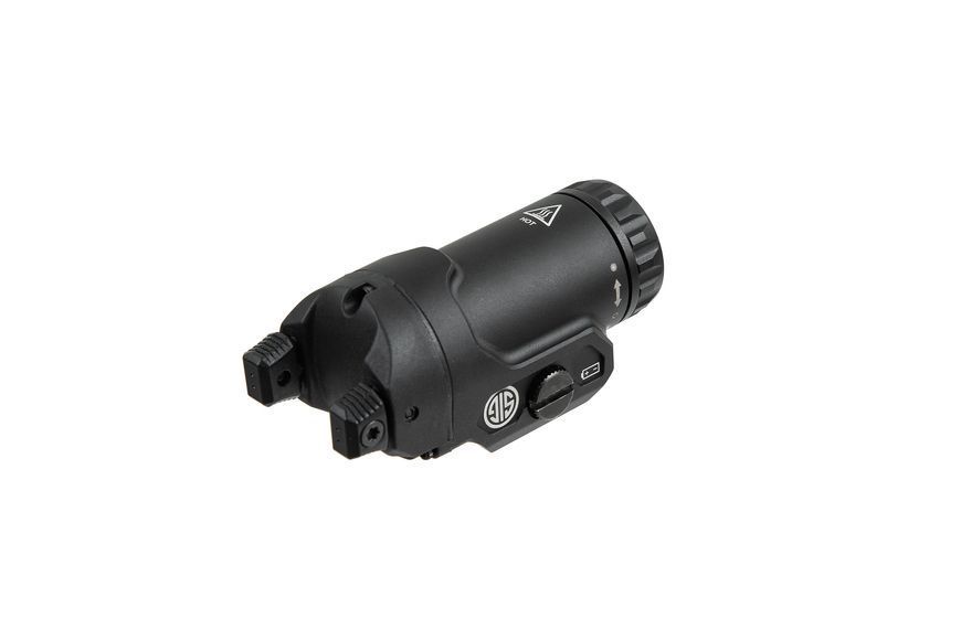 Підствольний ліхтар Sig Optics FOXTROT2R, RECHARGEABLE, WHITE LIGHT, 700 LUMENS, BLACK SOF2R100 5003770 фото
