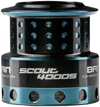 Шпуля Brain Scout 4000 метал 18584164 фото