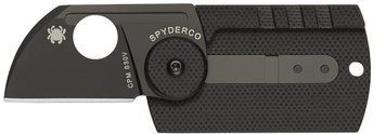 Ніж Spyderco Dog tag CF Black Blade G-10 C188CFBBKP 871575 фото
