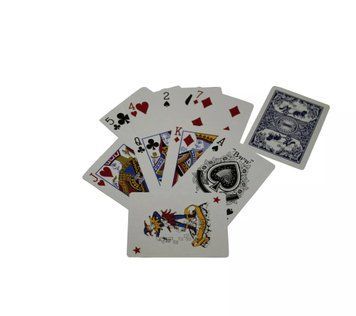 Карты игральные с пластиковым покрытием Duke 54 листа 87х62мм (DN19172BL) V77551143 фото