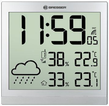 Метеостанция Bresser TemeoTrend JC Silver 7004404HZI000 фото