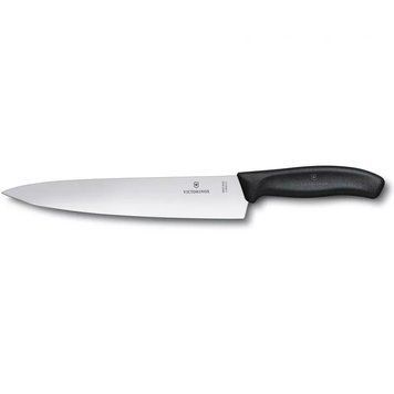 Кухонный нож разделочный Victorinox Swiss Classic Carving 22 см Черный (6.8003.22) V77551649 фото