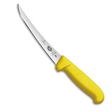 Нож кухонный обвалочный Victorinox Fibrox Flexible (гибкий) 15 см Желтый 5.6618.15 4008631 фото