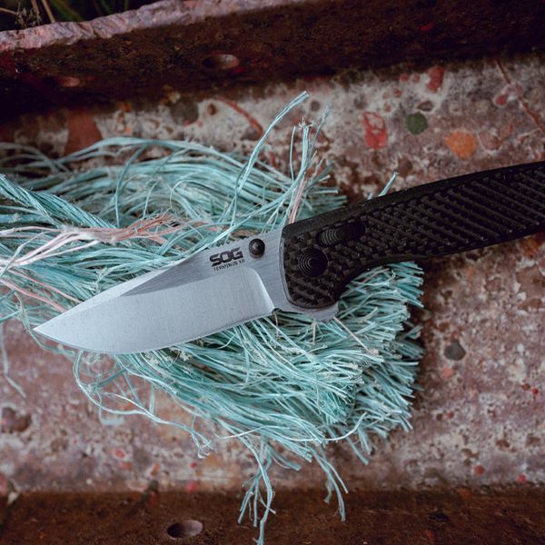 Ніж SOG Terminus XR CPM-S35VN CF Carbon Black SOG-TM1025-BX 12580325 фото