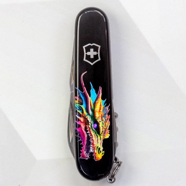 Швейцарський ніж Victorinox Swiss Army Spartan Zodiac Яскравий дракон 1.3603.3_Z3330u 4008916 фото