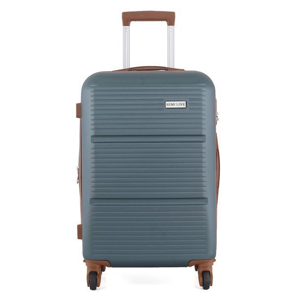 Чемодан Semi Line 22" (M) Green-Grey (T5584-3) DAS302281 фото