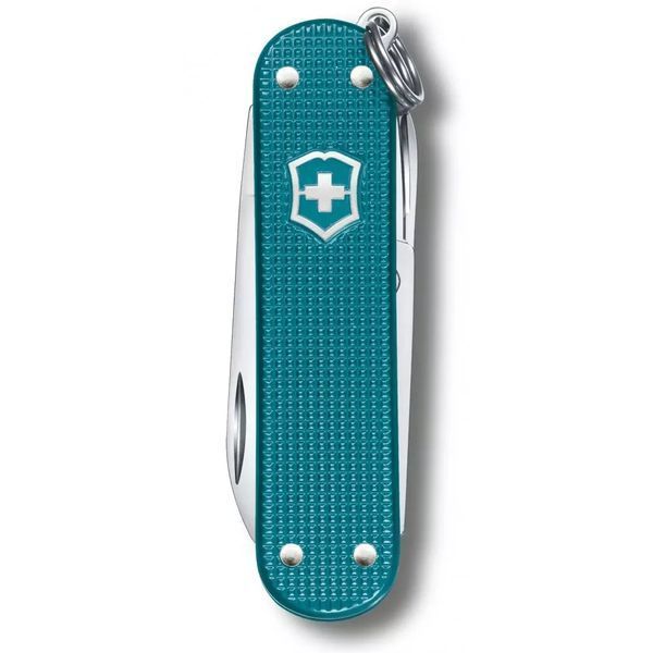 Швейцарский нож Victorinox Classic SD Alox Colors Wild Jungle 58 мм, 5 функций, Зеленый (0.6221.242G) V77552251 фото