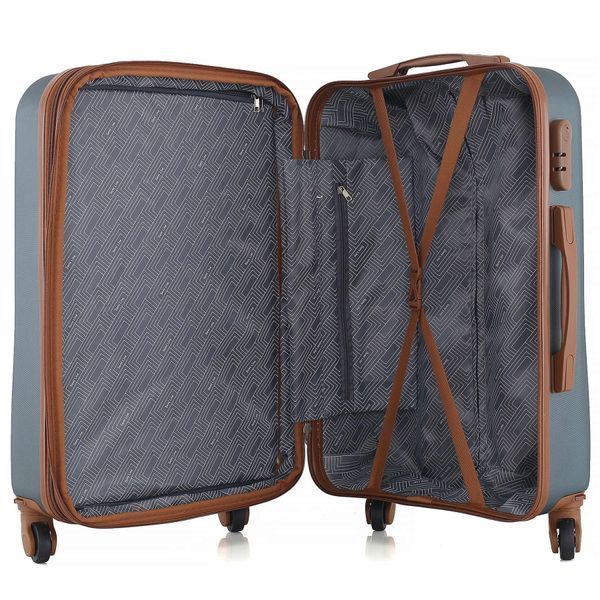 Чемодан Semi Line 22" (M) Green-Grey (T5584-3) DAS302281 фото
