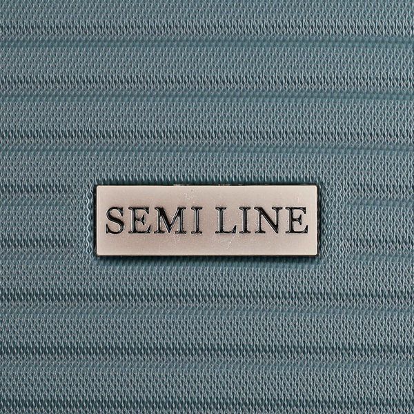 Чемодан Semi Line 22" (M) Green-Grey (T5584-3) DAS302281 фото