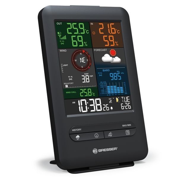 Метеостанция Bresser Weather Center 5-in-1 Beaufort (7002525) 930212 фото