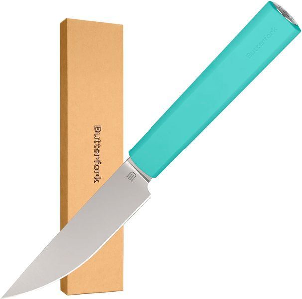 Ніж кухонний Butterfork Paring Knife AR-RPM9 ABS Turquoise Green BF01-PK-MT 19370016 фото