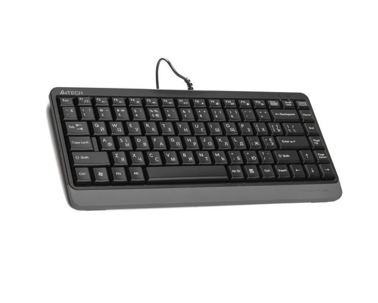 A4Tech Fstyler F1110, комплект дротовий клавіатура з мишою, USB, сірий колір F1110 (Grey) 1606185 фото