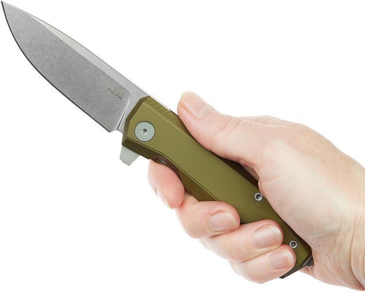 Нож Lionsteel Myto Stone Washed Green MT01A GS 392108 фото