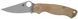 Нож Spyderco ParaMilitary 2 Brown Micarta CPM Cru-Wear C81MPCW2 871501 фото 1