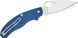 Нож Spyderco UK Penknife Blue Голубой C94PCBL 871619 фото 8