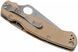 Нож Spyderco ParaMilitary 2 Brown Micarta CPM Cru-Wear C81MPCW2 871501 фото 2