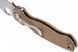 Нож Spyderco ParaMilitary 2 Brown Micarta CPM Cru-Wear C81MPCW2 871501 фото 7