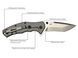 Ніж Skif Griffin II SW Black 422SE 17650286 фото 8