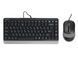 A4Tech Fstyler F1110, комплект дротовий клавіатура з мишою, USB, сірий колір F1110 (Grey) 1606185 фото 1
