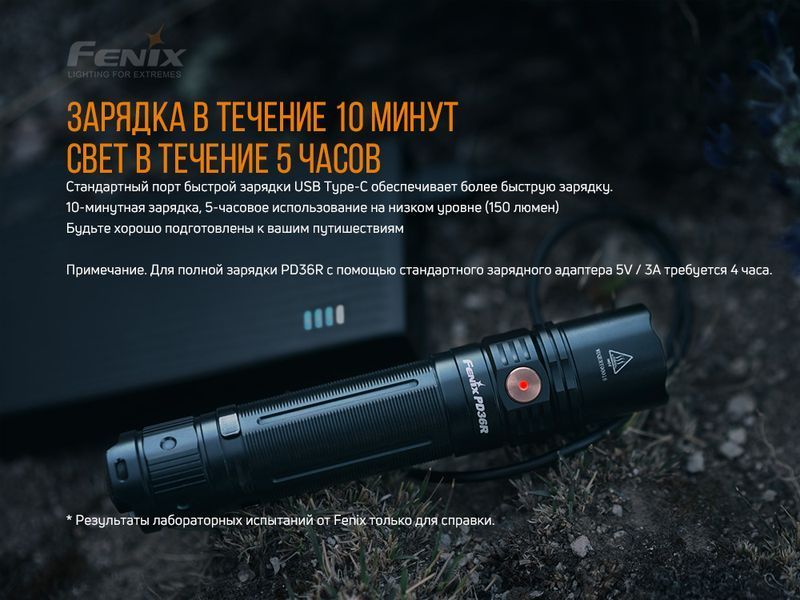 Ліхтар ручний Fenix PD36R 61791 фото