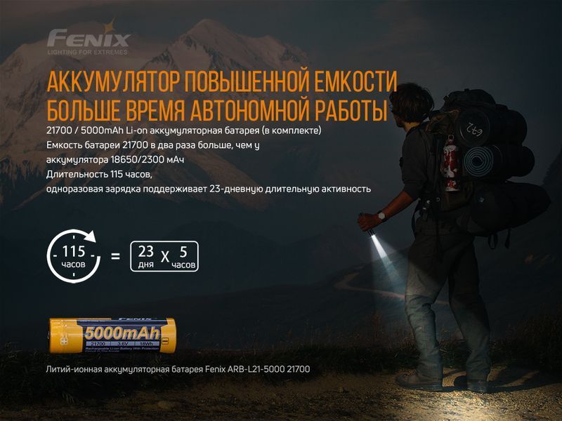 Ліхтар ручний Fenix PD36R 61791 фото