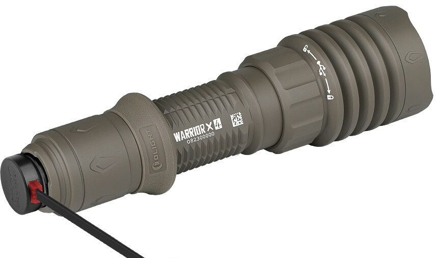 Ліхтар Olight Warrior X 4 Flat Dark Earth (2600 Lm) 0.0000.3070 23704617 фото